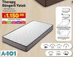 THERAPY SÜNGERLİ YATAK THERAPY SÜNGERLİ YATAK
